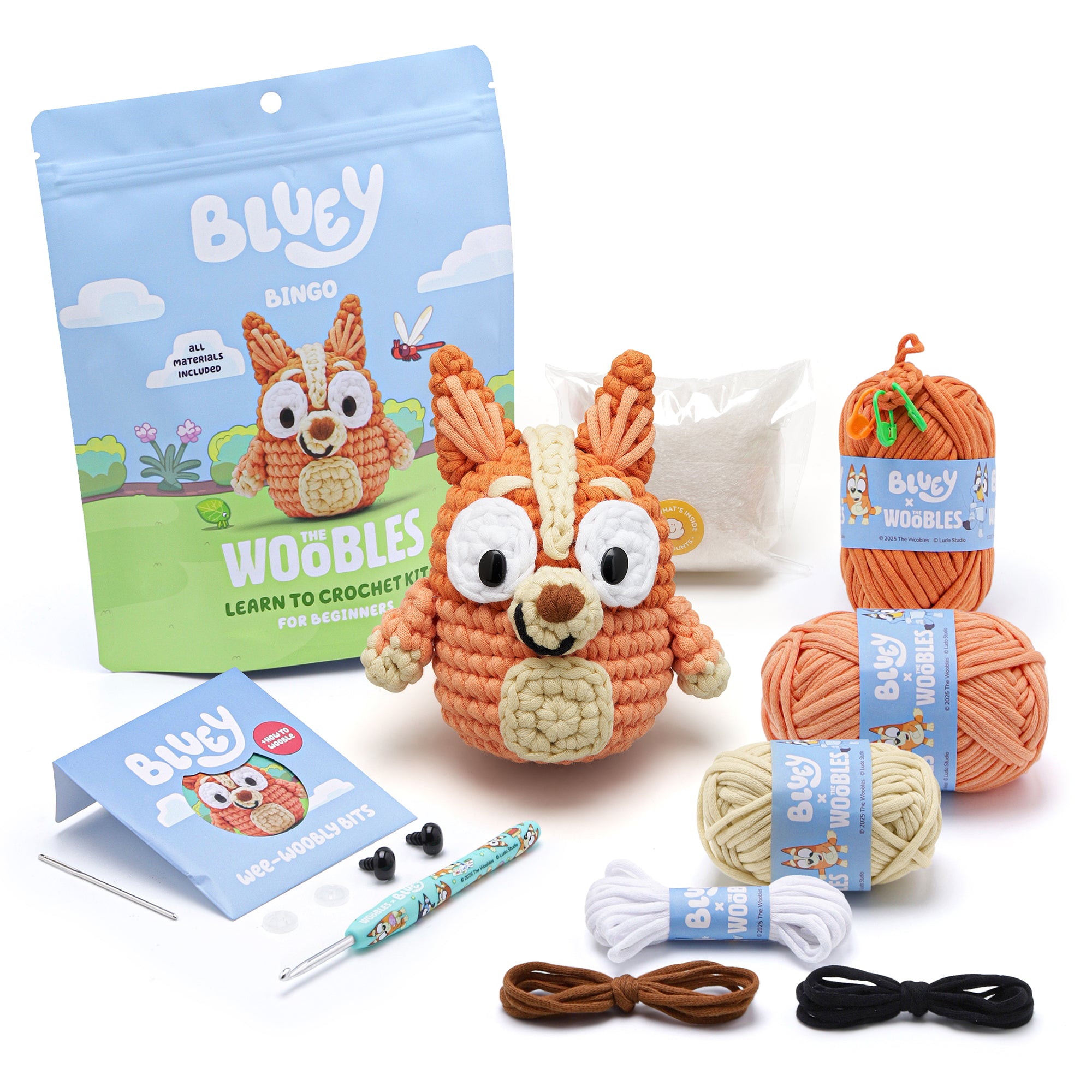 The Woobles - Bingo Learn to Crochet Kit - Creativity