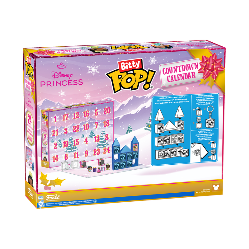 Funko - Bitty Pop! Disney Princess Holiday Advent Calendar - World of Funko