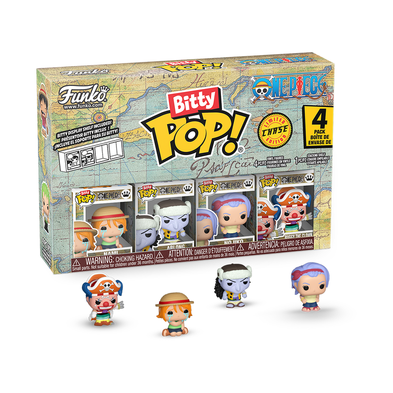 Funko - Bitty Pop! One Piece 4-Pack Series 2 - World of Funko