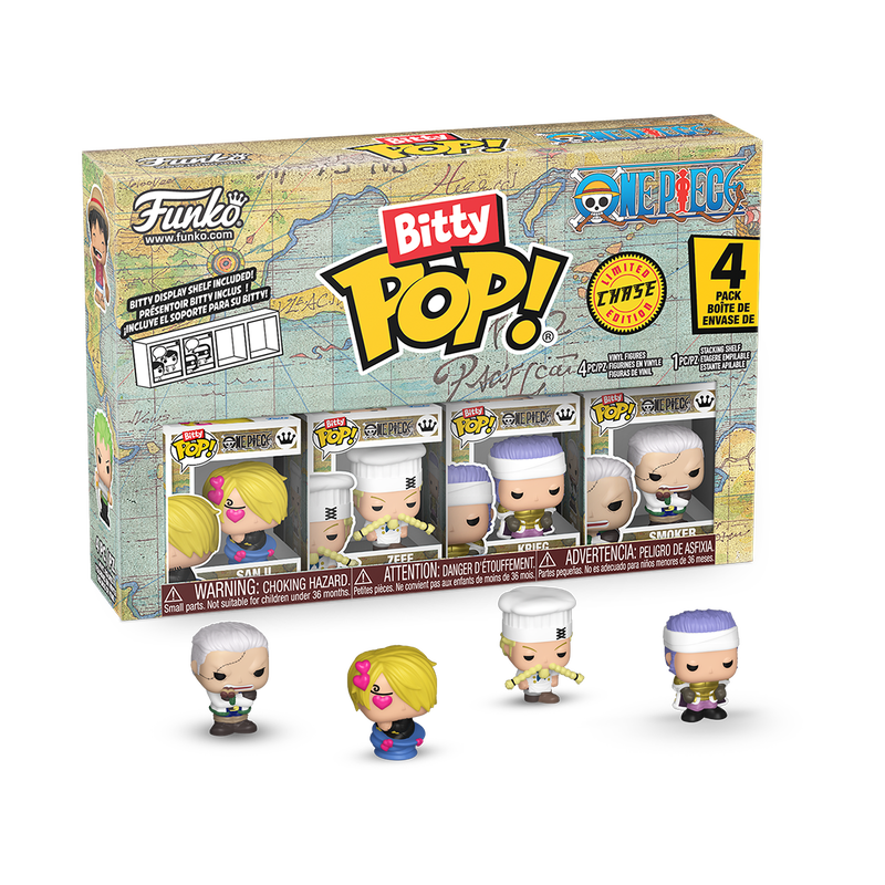 Funko - Bitty Pop! One Piece 4-Pack Series 3 - World of Funko