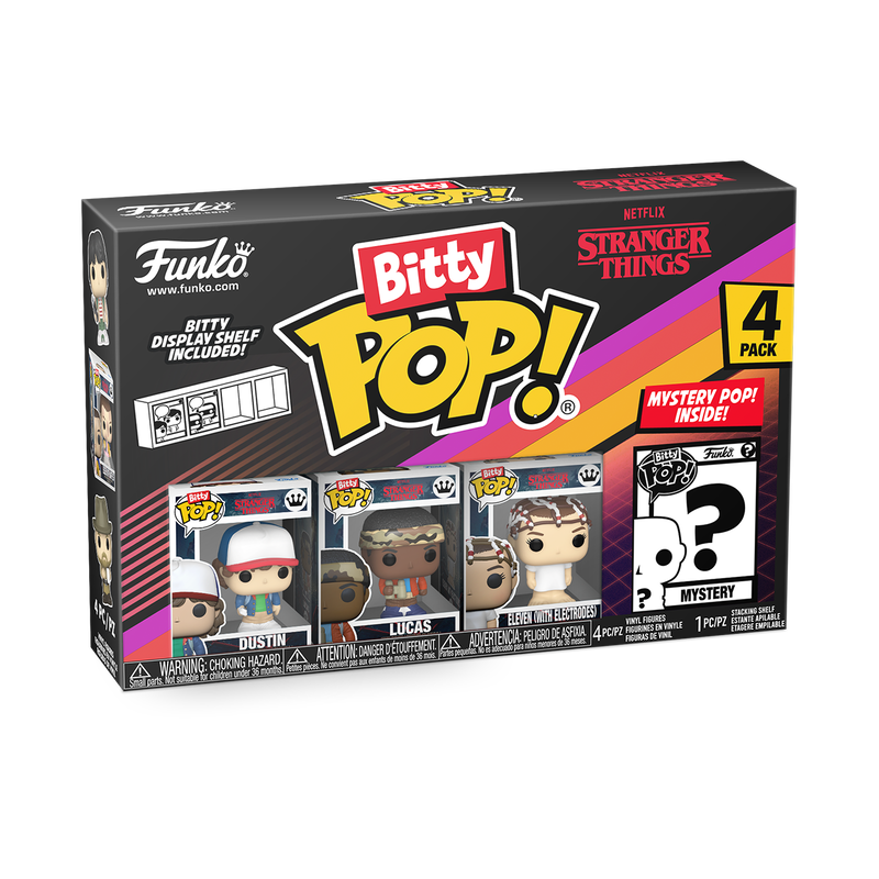 Stranger Things Bitty Pop! Stranger Things 4-Pack Series 2