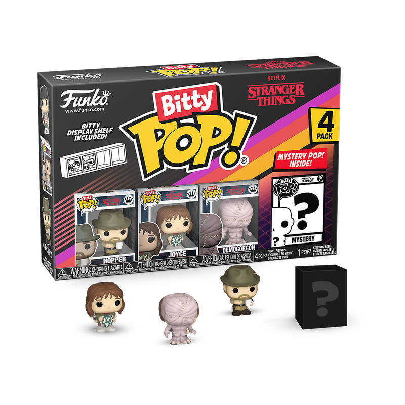Stranger Things Bitty Pop! Stranger Things 4-Pack Series 4