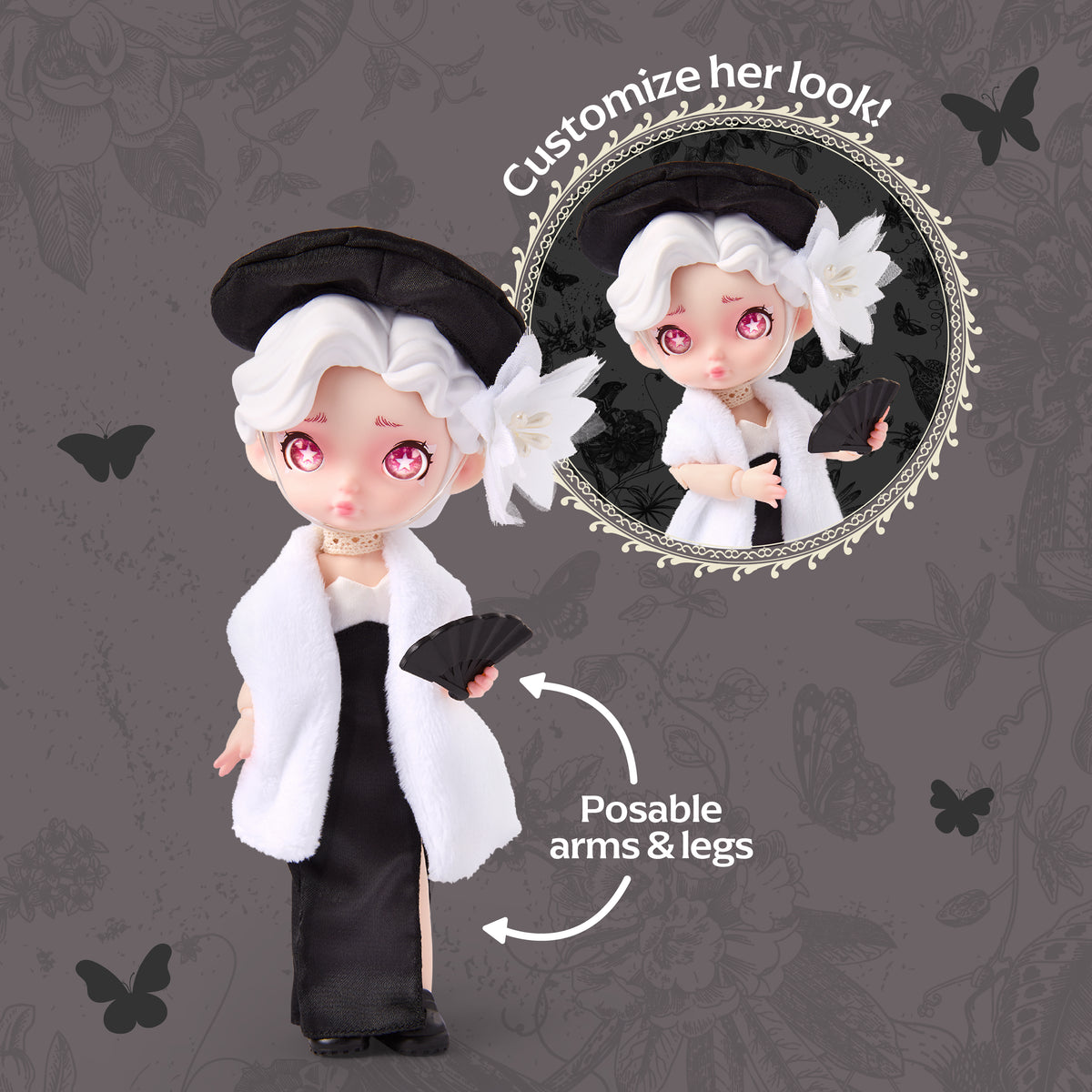 Battat Blind Boxes - Black & White Spectrum Blind Box - Collectibles