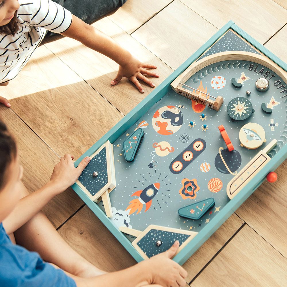 Wonder & Wise - Blast Off Pinball Game - Preschool