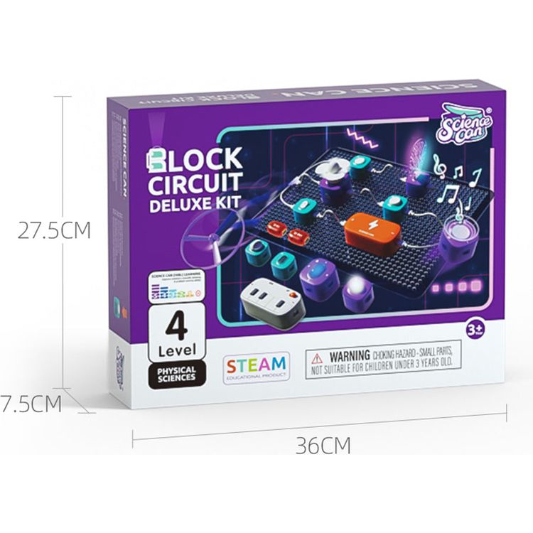 Hape - Block Circuit Deluxe Kit - STEM