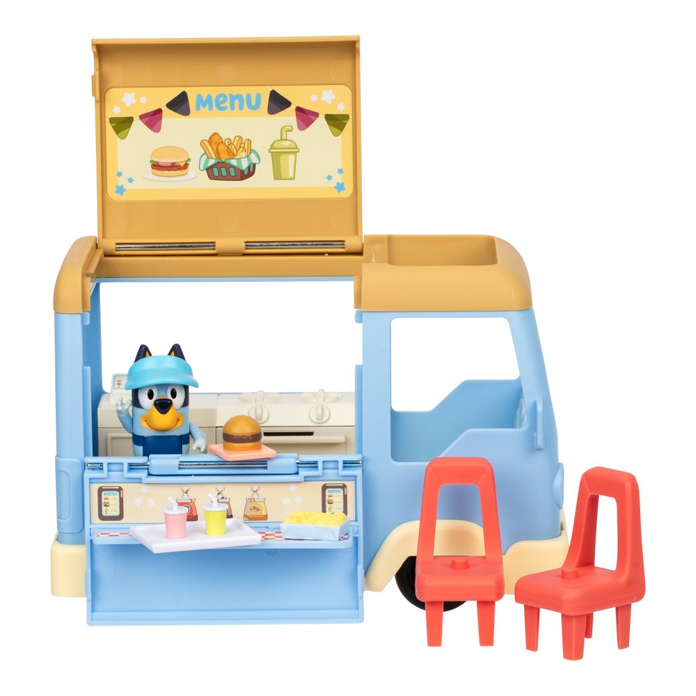 Bluey - Bluey Lets Play Chef Food Truck Playset - World Of Bluey