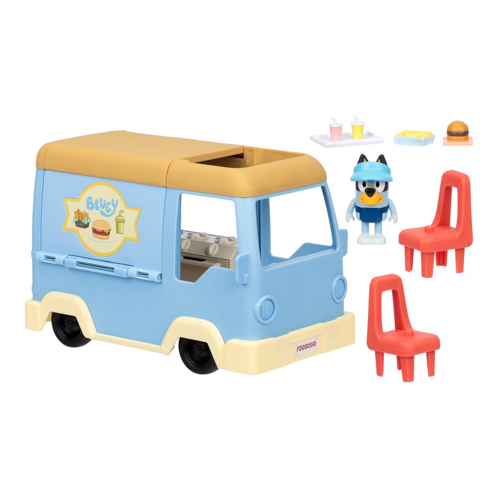 Bluey - Bluey Lets Play Chef Food Truck Playset - World Of Bluey