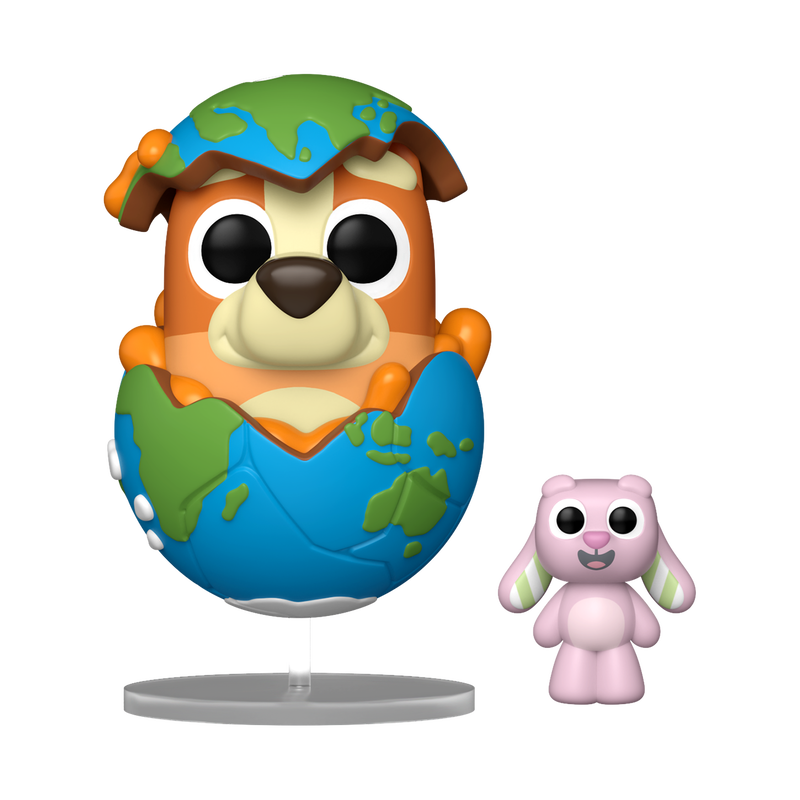 Funko - Bluey Pop! & Buddy Sleepytime Bingo with Floppy Bunny - World of Funko