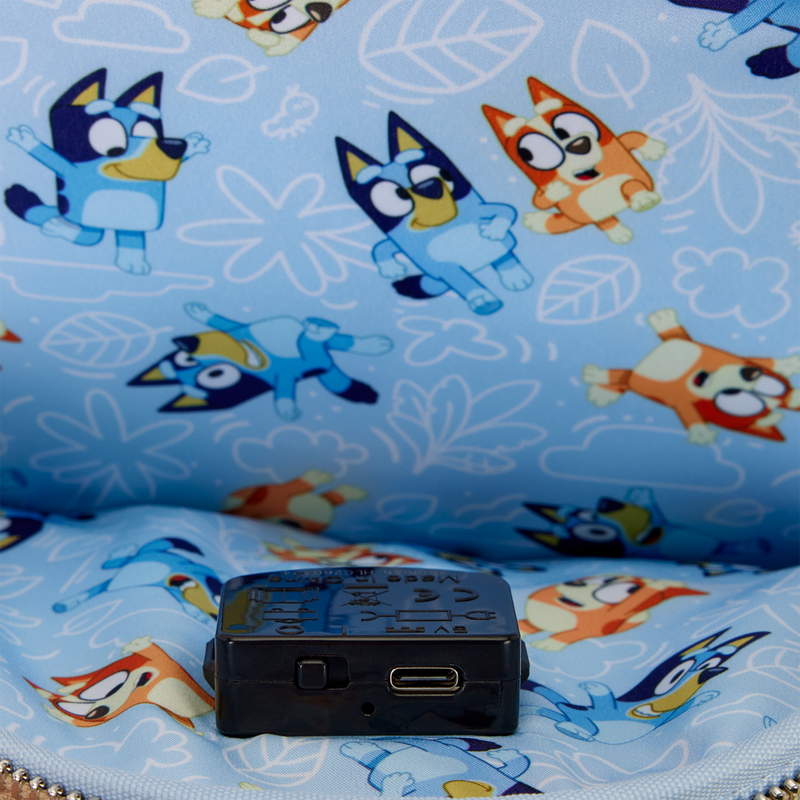Loungefly - Bluey's Backyard Light-Up Mini Backpack - World of Funko