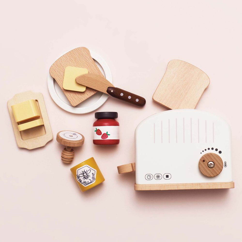 Le Toy Van - Breakfast Toaster Set - Preschool