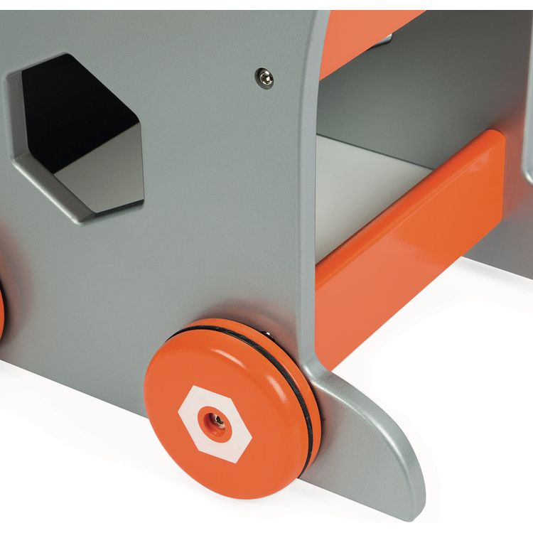 Janod - Brico'Kids Magnetic DIY Trolley - Preschool