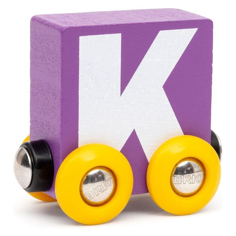 Brio - Brio Alphabet Letter Train - "K" - Brio Personalization Station