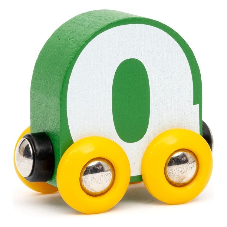 Brio - Brio Alphabet Letter Train - "Q" - Brio Personalization Station