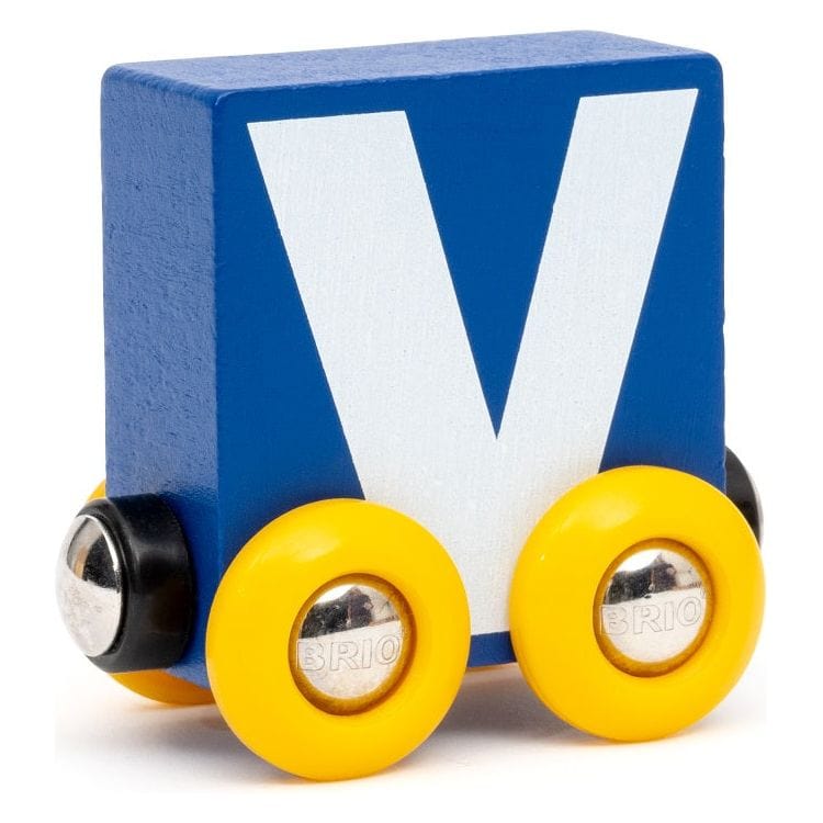 Brio - Brio Alphabet Letter Train - "V" - Brio Personalization Station
