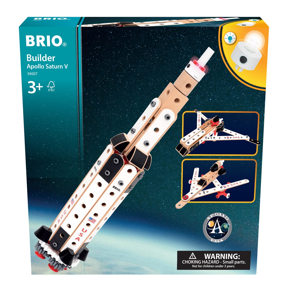 Brio - Builder Apollo Saturn V - Preschool