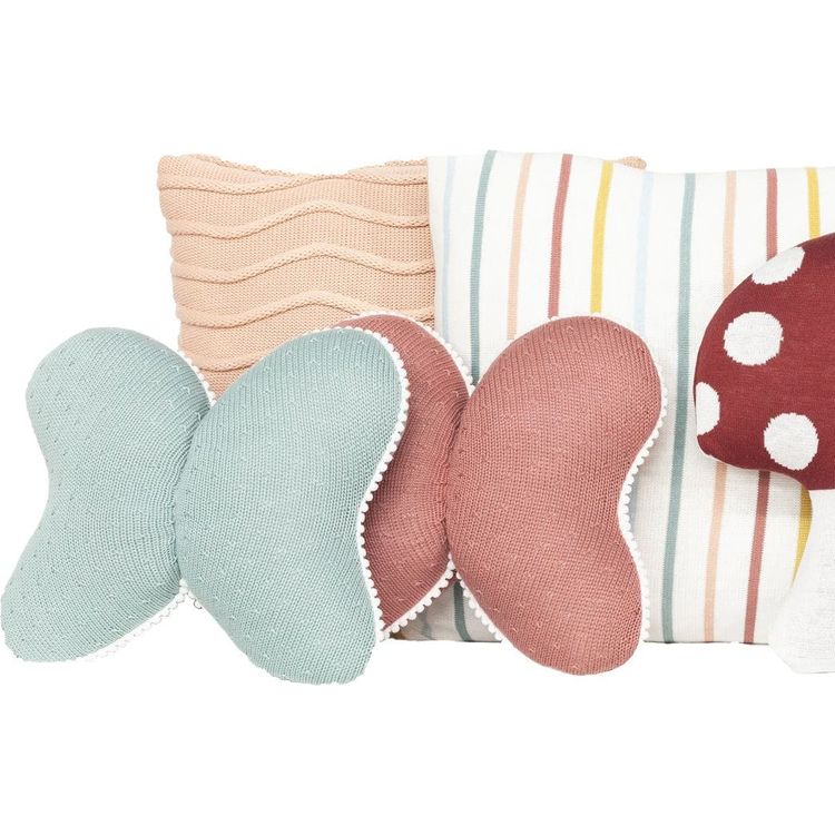 Rian Tricot - Butterfly Pillow - Rose - Room Decor