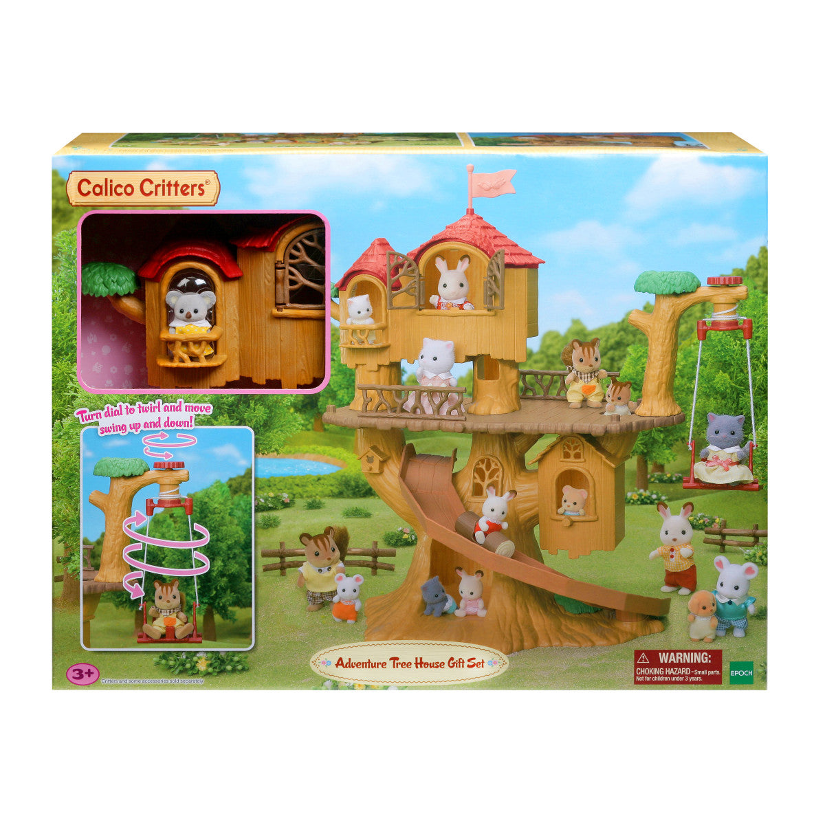 Calico Critters - Calico Critters Adventure Tree House Gift Set - Collectibles