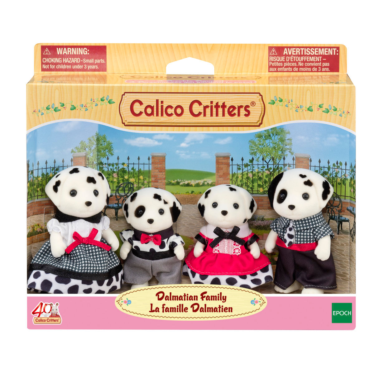 Calico Critters - Calico Critters Dalmatian Family Collectible Doll Figures - Collectibles