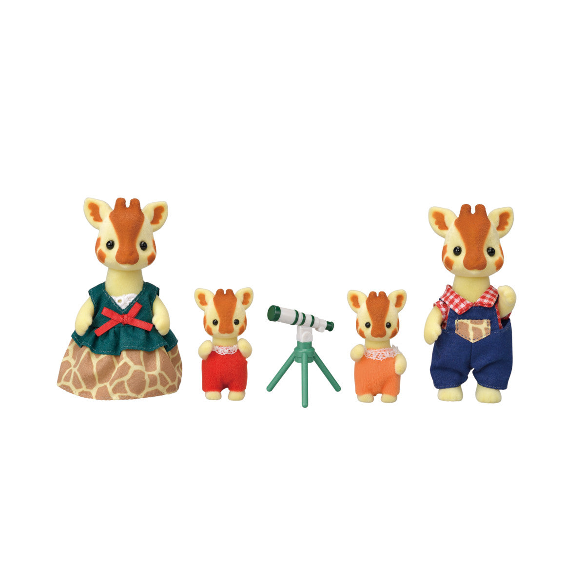 Calico Critters - Calico Critters Highbranch Giraffe Family Collectible Doll Figures - Collectibles