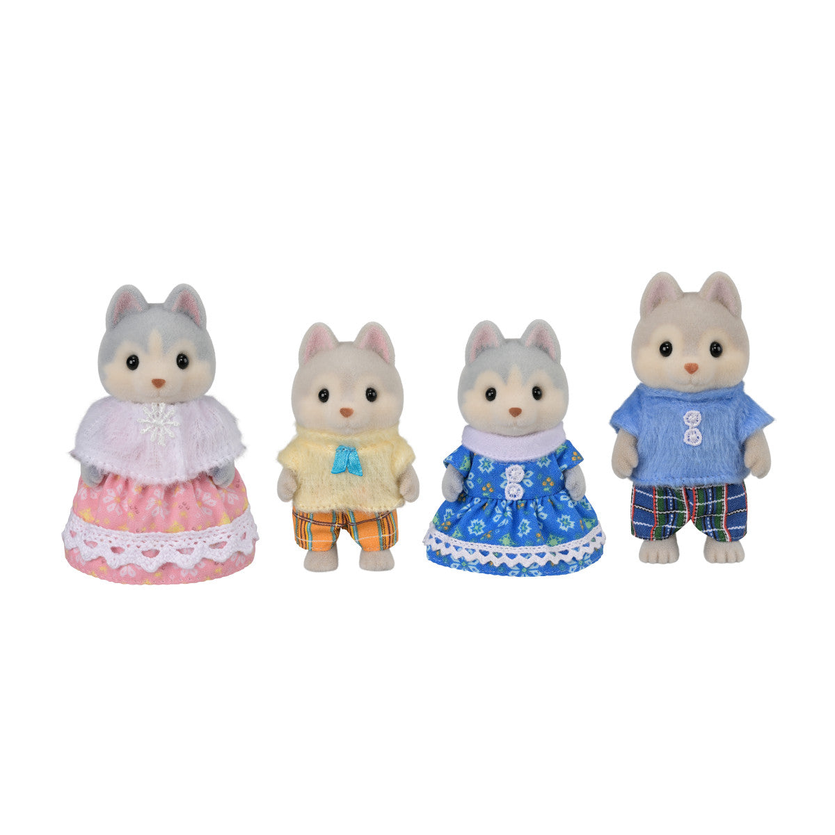 Calico Critters - Calico Critters Husky Family Collectible Doll Figures - Collectibles