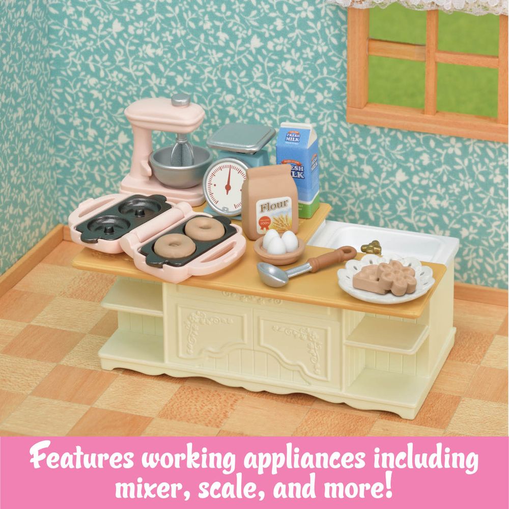 Calico Critters - Calico Critters Kitchen Island - Collectibles