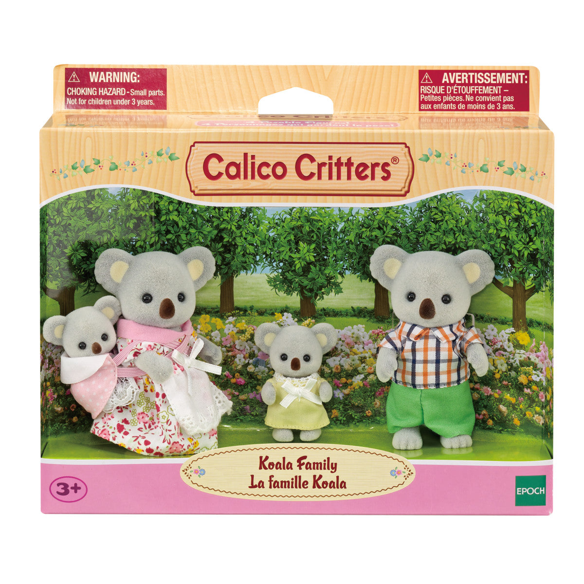 Calico Critters - Calico Critters Koala Family Collectible Doll Figures - Collectibles
