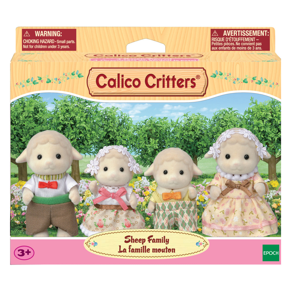 Calico Critters - Calico Critters Sheep Family Collectible Doll Figures - Collectibles