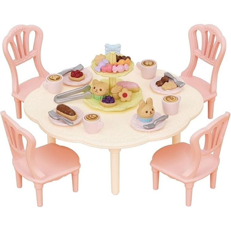 Calico Critters - Calico Critters Sweets Tea Party Set - Collectibles