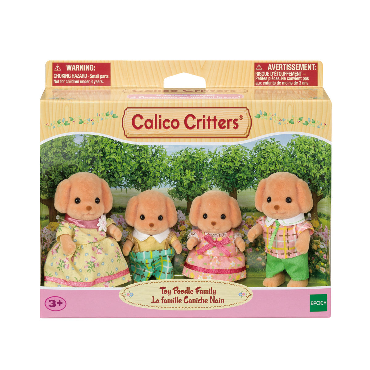 Calico Critters - Calico Critters Toy Poodle Family Collectible Doll Figures - Collectibles