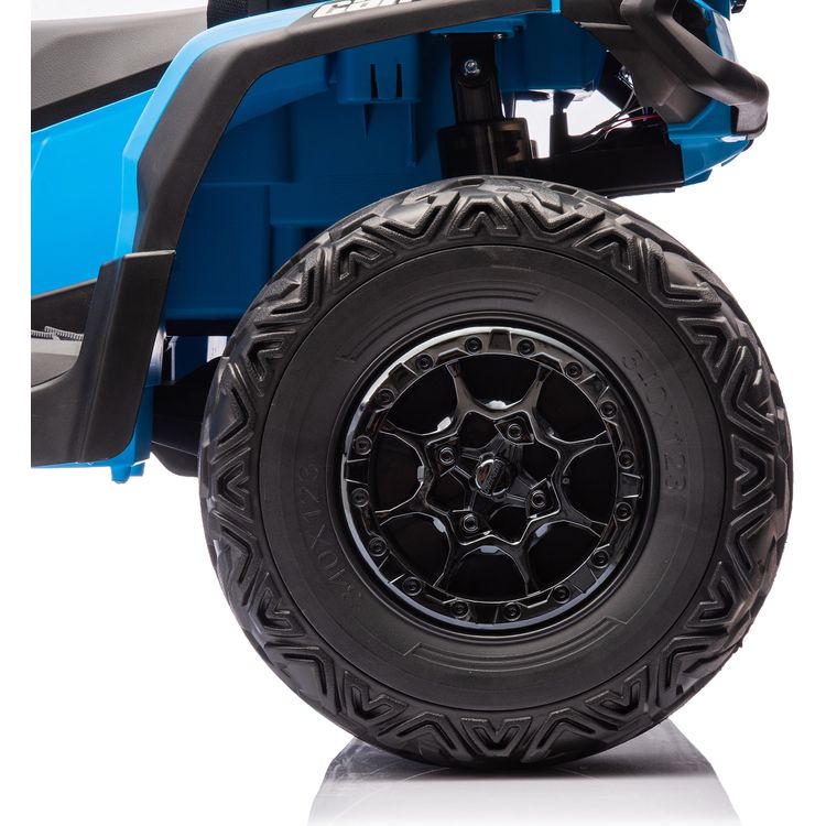 Freddo - Can Am Outlander 24V 4x4 2-Seater Ride on Car - Blue - Outdoor