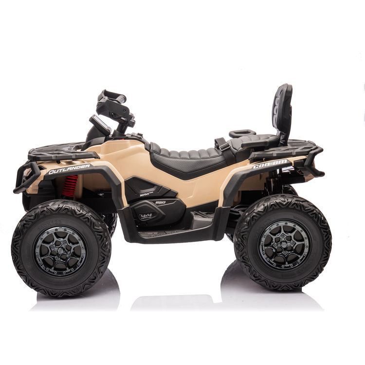 Freddo - Can Am Outlander 24V 4x4 2-Seater Ride on Car - Khaki - Outdoor