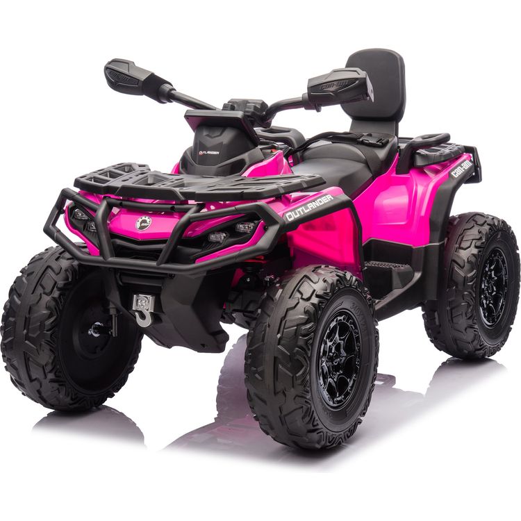 Freddo - Can Am Outlander 24V 4x4 2-Seater Ride on Car - Pink - Outdoor