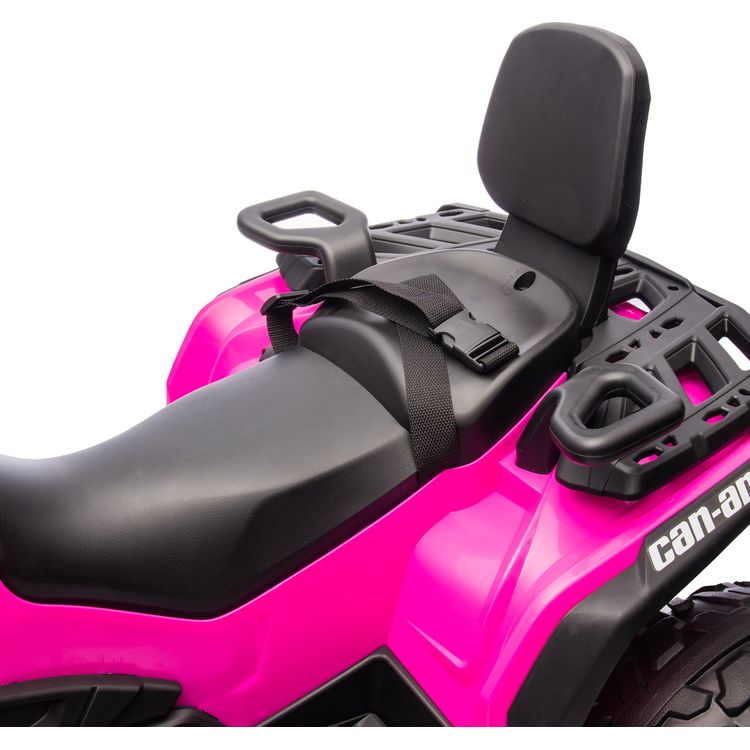 Freddo - Can Am Outlander 24V 4x4 2-Seater Ride on Car - Pink - Outdoor