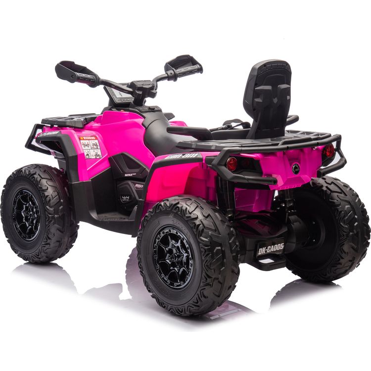 Freddo - Can Am Outlander 24V 4x4 2-Seater Ride on Car - Pink - Outdoor