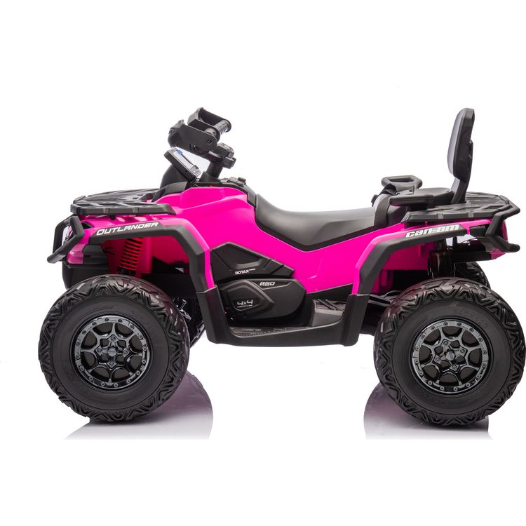 Freddo - Can Am Outlander 24V 4x4 2-Seater Ride on Car - Pink - Outdoor