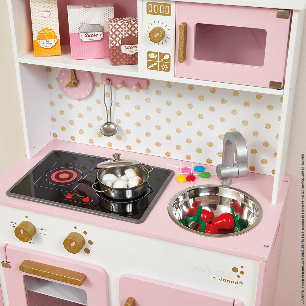 Janod - Candy Chic Big Cooker Kitchen - Preschool