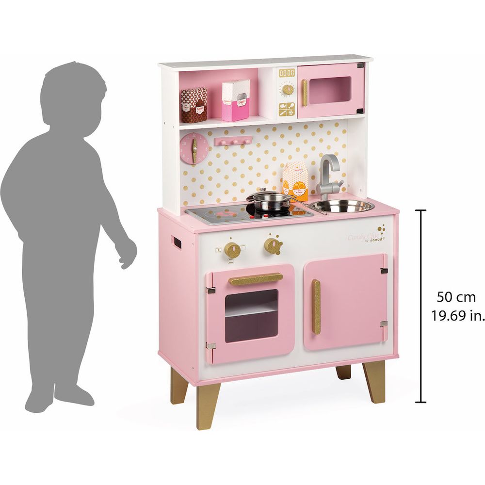 Janod - Candy Chic Big Cooker Kitchen - Preschool