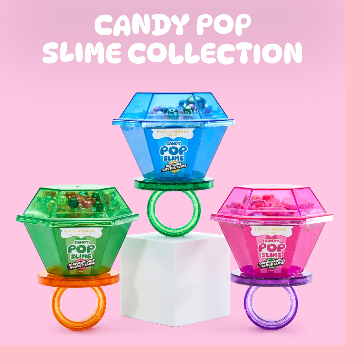 FAO Schwarz - Candy Pop Slime – Gummi Nebula Cloud Slime - Creativity