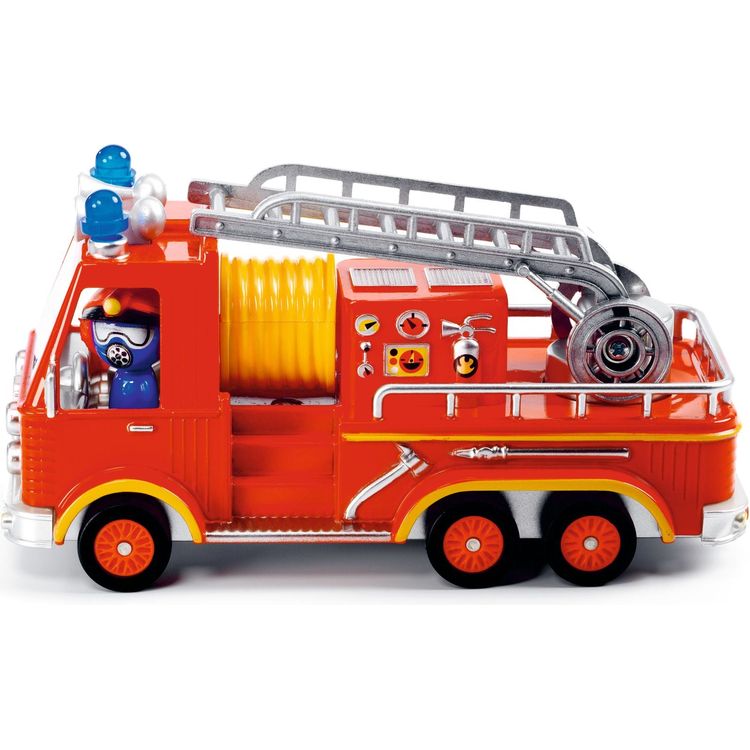 Djeco - Captain Fire Crazy Motors Car Toy - Vehicles
