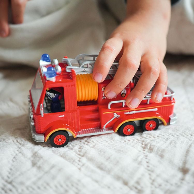 Djeco - Captain Fire Crazy Motors Car Toy - Vehicles