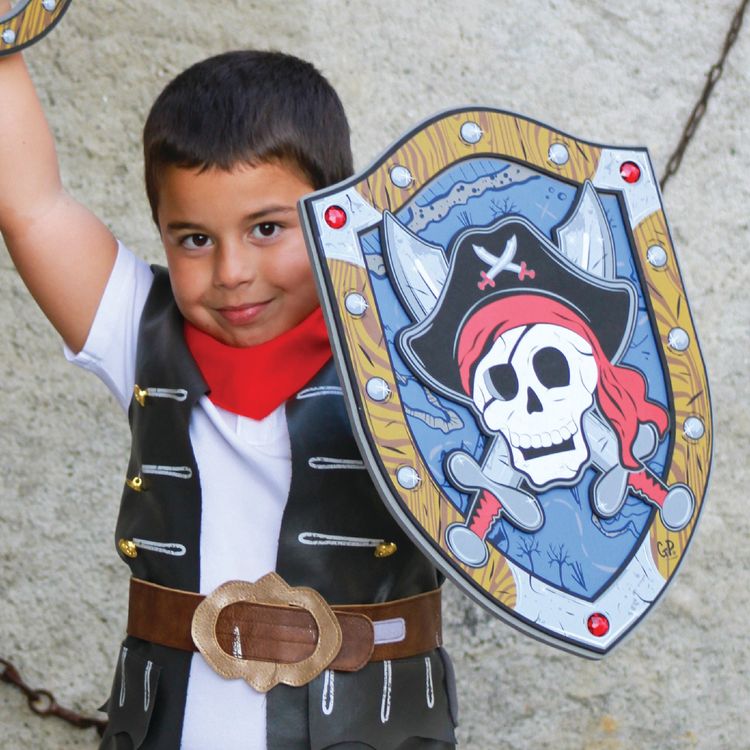 Great Pretenders - Captain Skully Pirate EVA Shield - Dress up