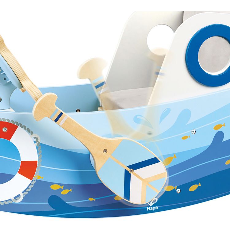 Hape - Captains Rocking Boat - Infants