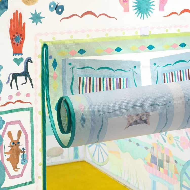 Djeco - Caravan Playhouse Tent - Preschool
