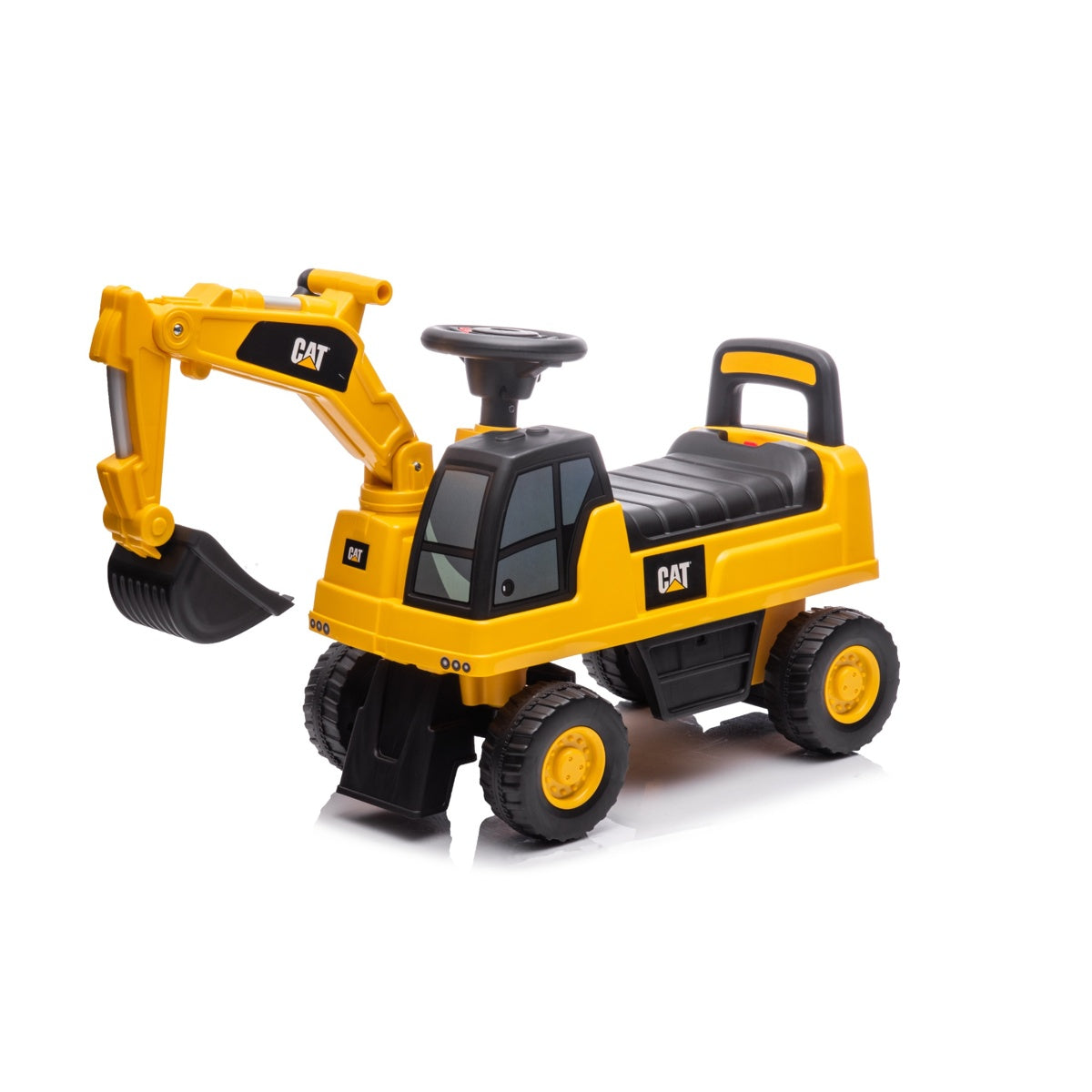 Best Ride on Cars - Cat Excavator Push Car - Outdoor