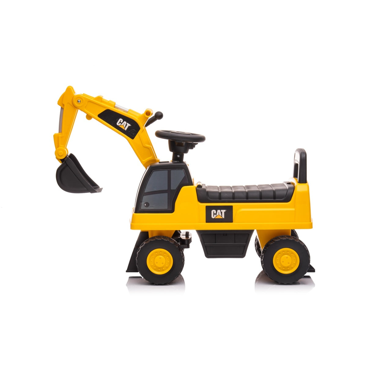 Best Ride on Cars - Cat Excavator Push Car - Outdoor