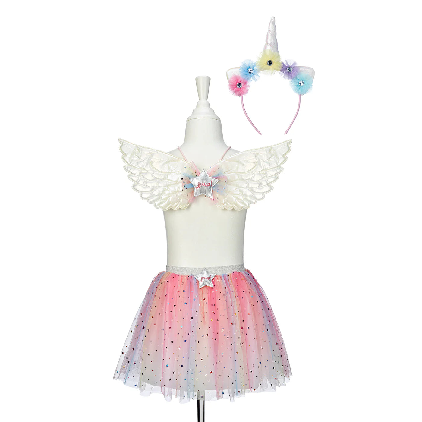 Souza - CelestIa Skirt, Wings & Tiara Costume Set - 3-4 Years - Dress up