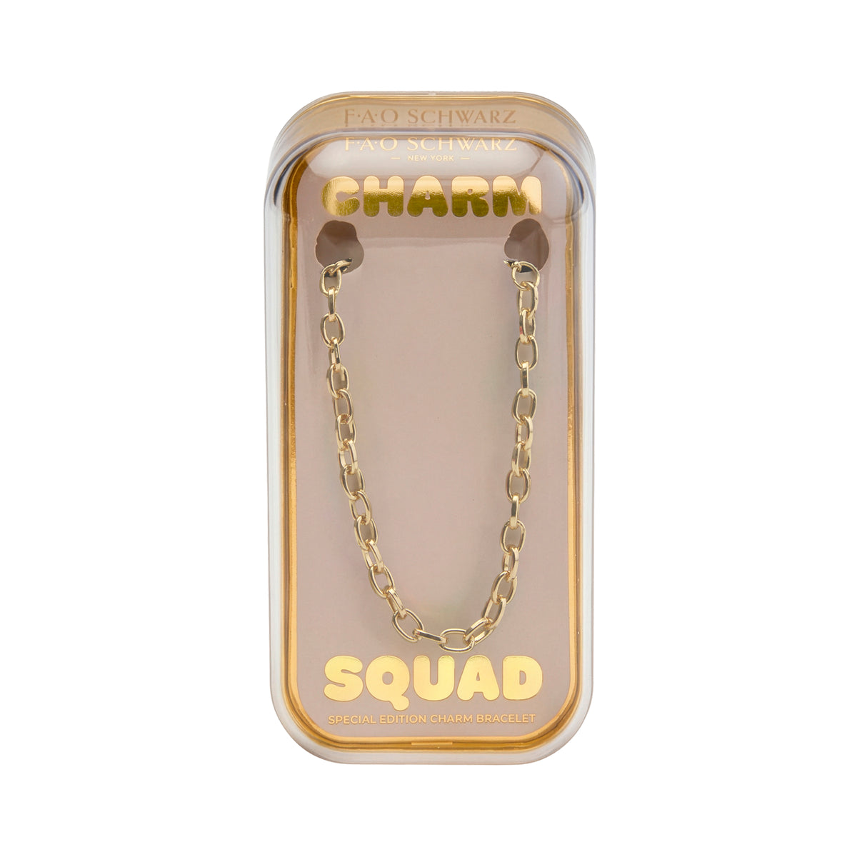FAO Schwarz - Charm Squad Gold Bracelet - Fashion Activity and Roleplay