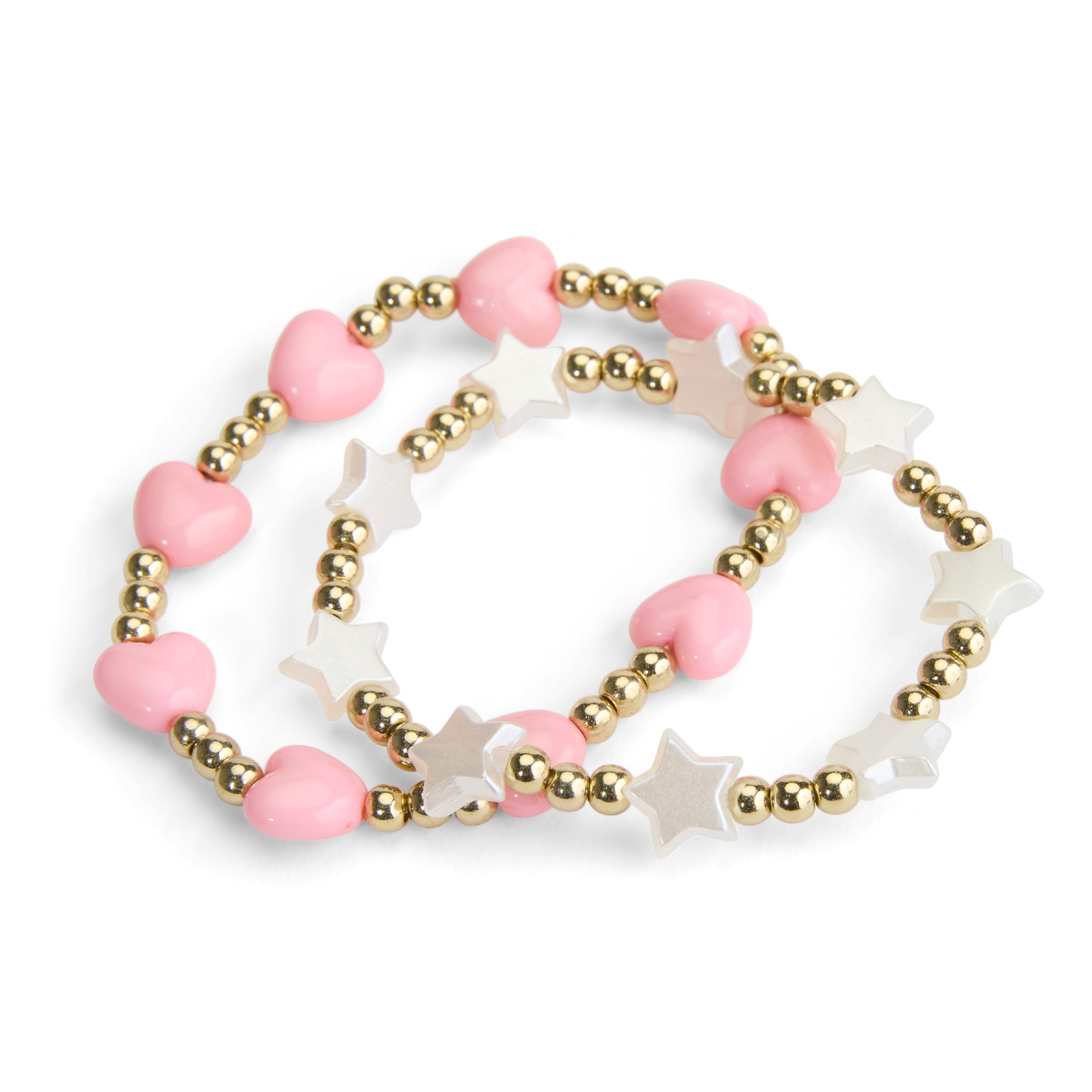 FAO Schwarz - Charm Squad Hearts & Stars Bracelet Set - Fashion Activity and Roleplay