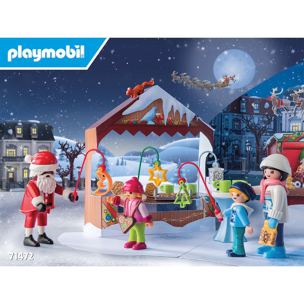 Playmobil - Christmas Market Advent Calendar - Preschool
