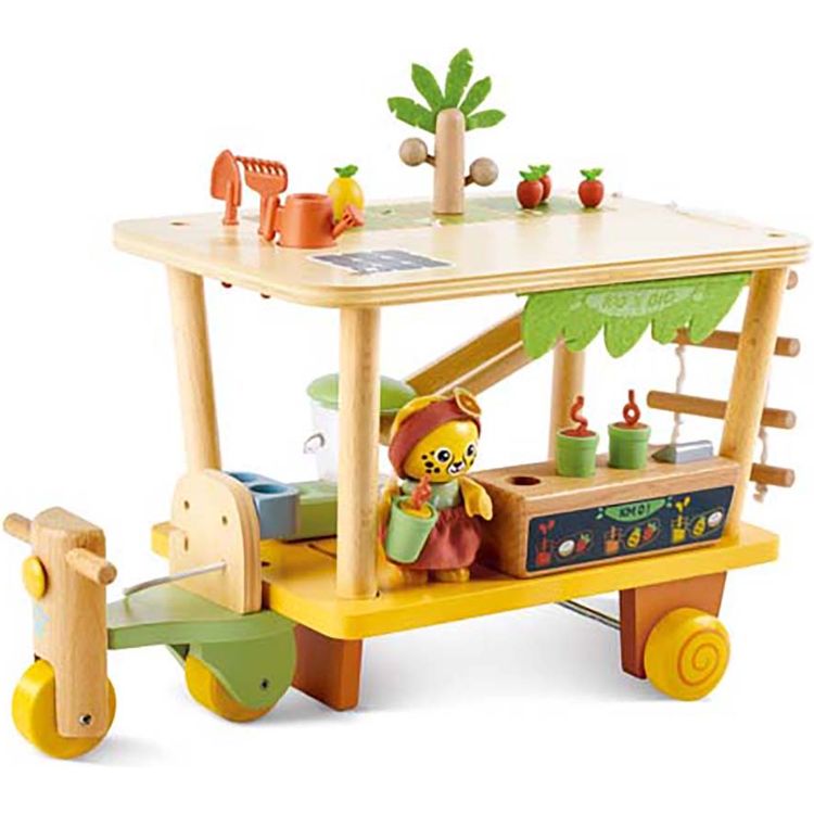 Hape - Clio's Bio Juice Cart - Preschool